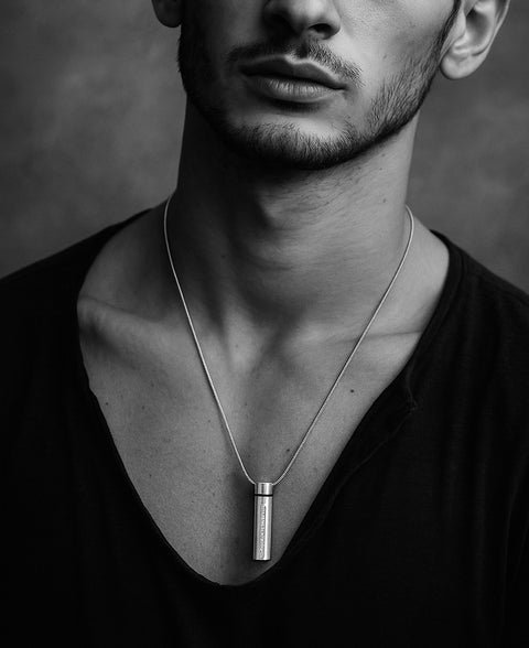 PT1004L B.Tiff Personalized Oil Diffuser Stainless Steel Pendant Necklace