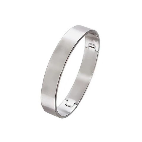 BG1200W B.Tiff Simplicity Stainless Steel Bangle Bracelet