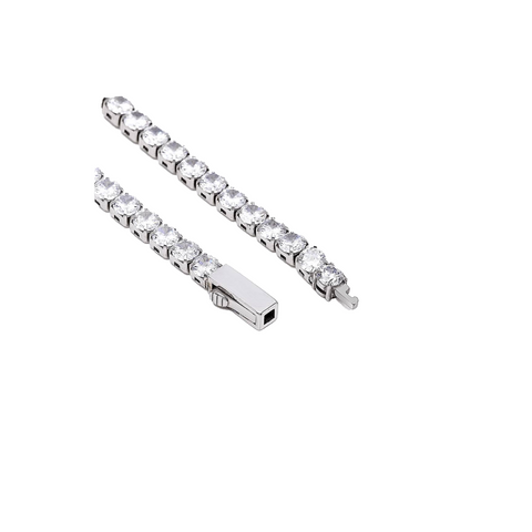 C103W B.Tiff 3mm Tennis Necklace