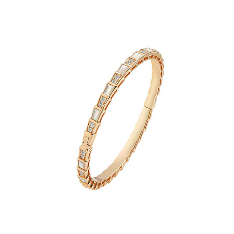 BG881RG B.Tiff Rose Gold Plated Désir Bangle Bracelet