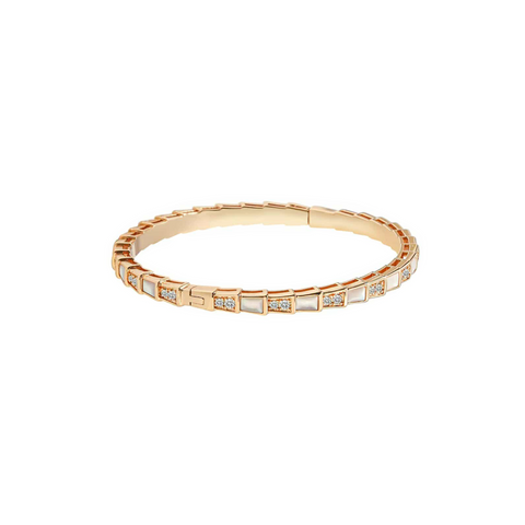 BG881RG B.Tiff Rose Gold Plated Désir Bangle Bracelet
