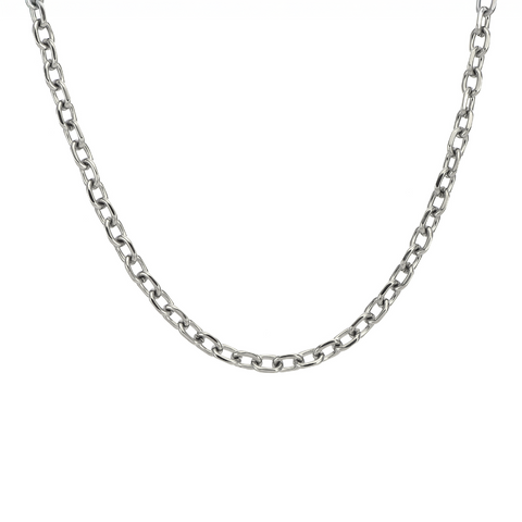 C007W B.Tiff 5mm Cable Link Chain Necklace