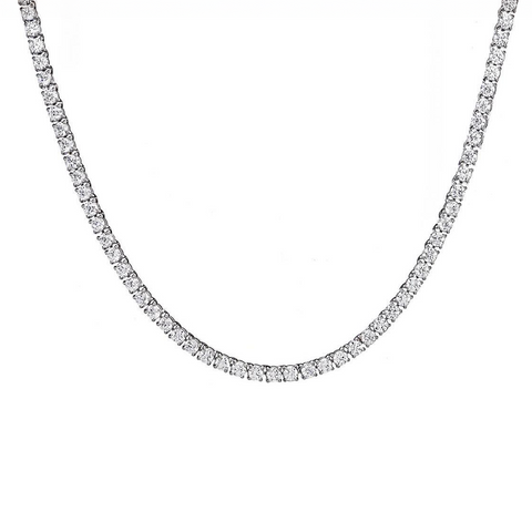 C103W B.Tiff 3mm Tennis Necklace