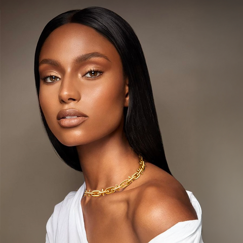 C515G B.Tiff 18K Gold Plated Talon Stainless Steel Chain Necklace