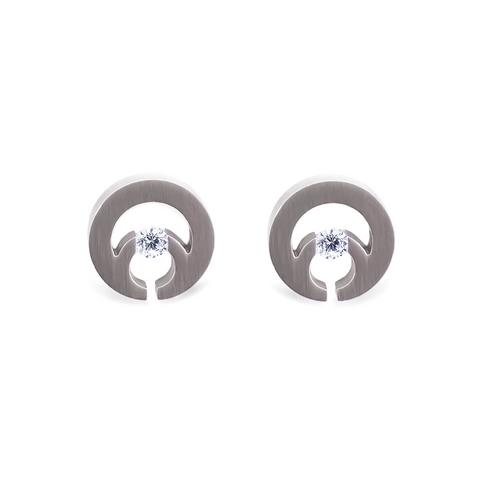 ER105W B.Tiff Komenco Stainless Steel Earrings