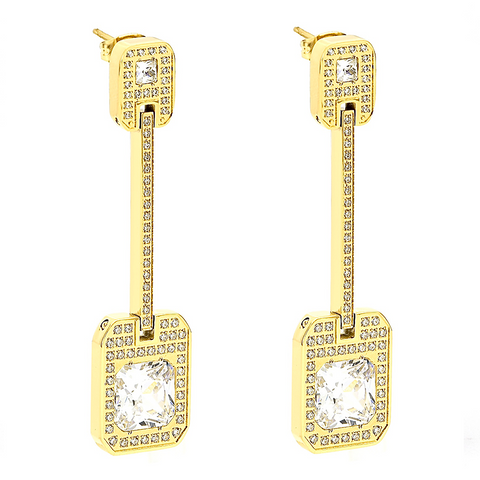 ER650G B.Tiff Soirée Gold Plated Stainless Steel Earrings