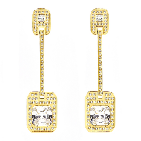 ER650G B.Tiff Soirée Gold Plated Stainless Steel Earrings
