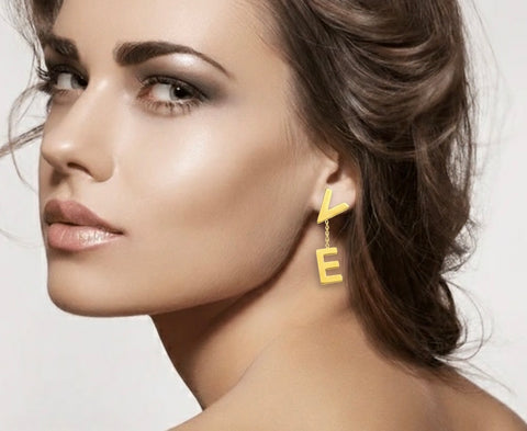 ERloveG B.Tiff Love Earrings