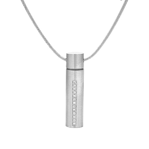 PT1004L B.Tiff Personalized Oil Diffuser Stainless Steel Pendant Necklace