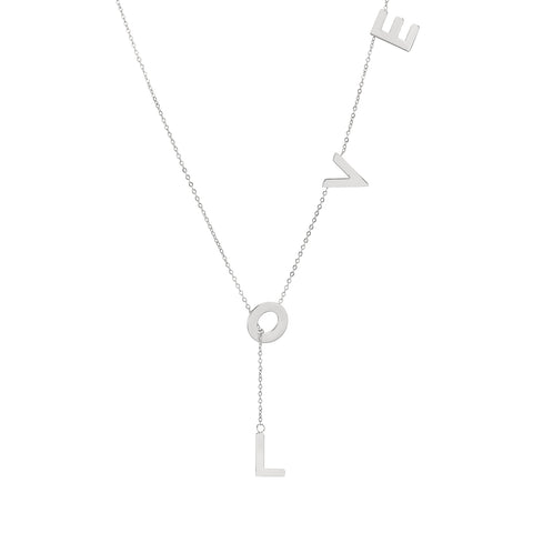 PTloveW B.Tiff Adjutable Stainless Steel Love Chain