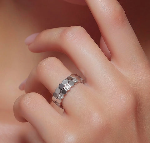 RG109W B.Tiff Mon Rêve Stainless Steel Ring