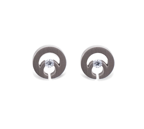 ER105W B.Tiff Komenco Stainless Steel Earrings
