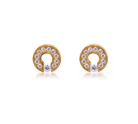 ER118W B.Tiff Barrel Stainless Steel Earrings