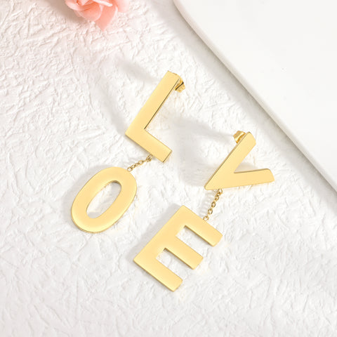 ERloveG B.Tiff Love Earrings