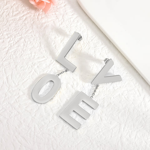ERloveG B.Tiff Love Earrings