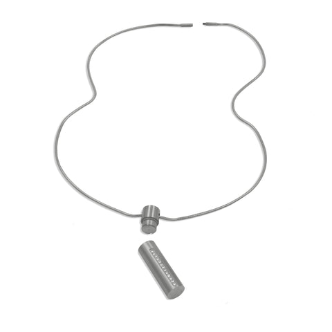 PT1004WL B.Tiff Personalized Oil Diffuser Stainless Steel Pendant Necklace