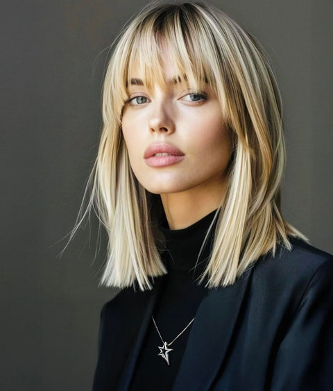 PT115W B.Tiff Shooting Star Stainless Steel Pendant Necklace