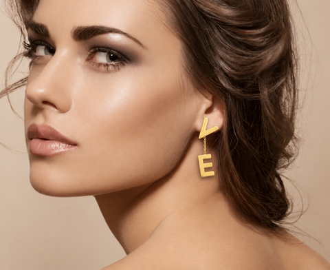 ERloveG B.Tiff Love Earrings