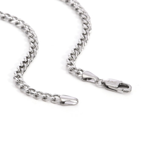 C014W B.Tiff Curb Link Chain Necklace