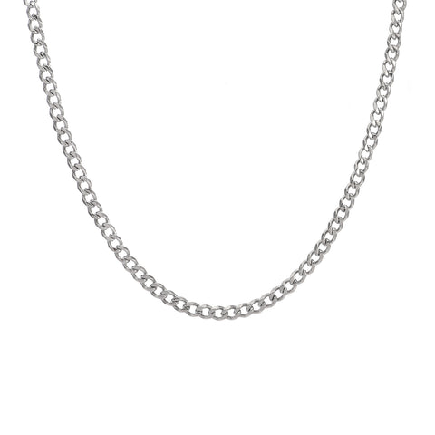 C014W B.Tiff Curb Link Chain Necklace
