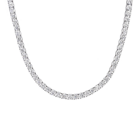 C105W B.Tiff 5mm Tennis Necklace