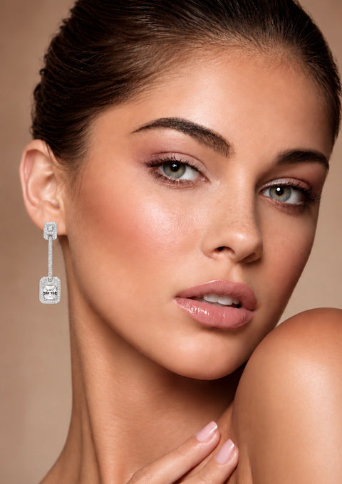 ER650W B.Tiff Soirée Stainless Steel Earrings