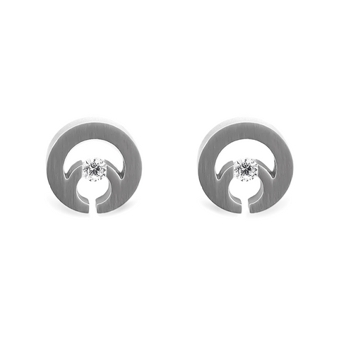 ER105W B.Tiff Komenco Stainless Steel Earrings