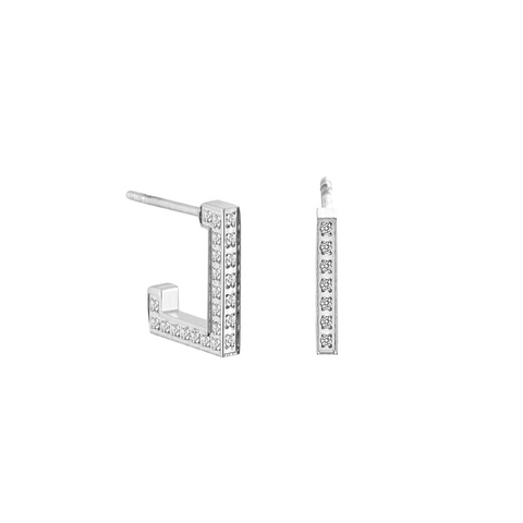 ER246W B.Tiff L-Bar Stainless Steel Earring