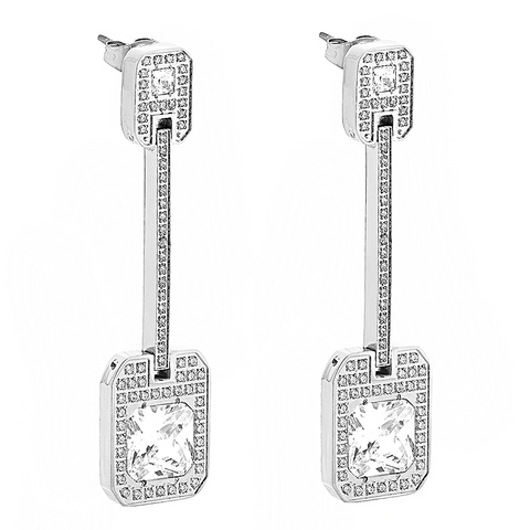 ER650W B.Tiff Soirée Stainless Steel Earrings