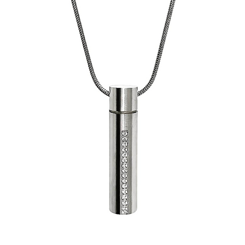 PT1004L B.Tiff Personalized Oil Diffuser Stainless Steel Pendant Necklace