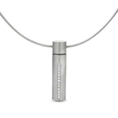 PT1004L B.Tiff Personalized Oil Diffuser Stainless Steel Pendant Necklace