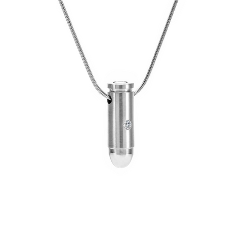 PT120W B.Tiff Kuglo Stainless Steel Pendant Necklace