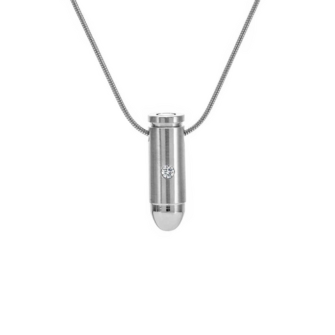 PT120W B.Tiff Kuglo Stainless Steel Pendant Necklace