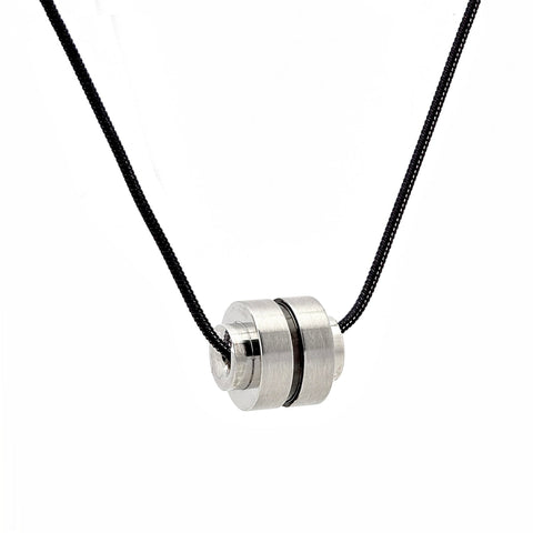 PT303WB B.Tiff Bearing Stainless Steel Pendant Necklace