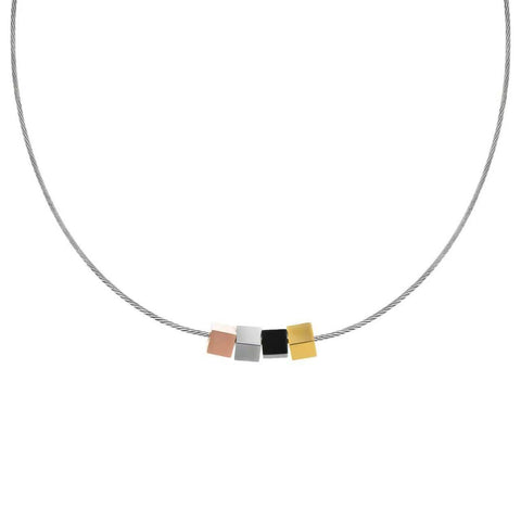 PT304W B.Tiff Quartet Pendant Necklace