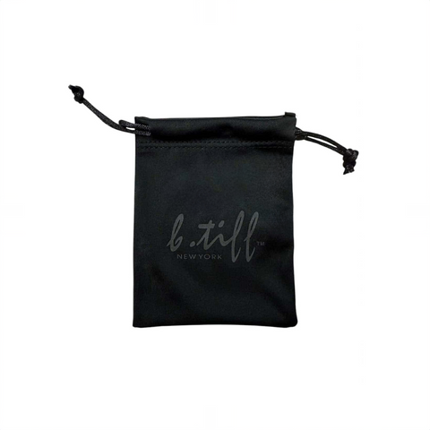 Z918 B.Tiff Logo Black Pouch