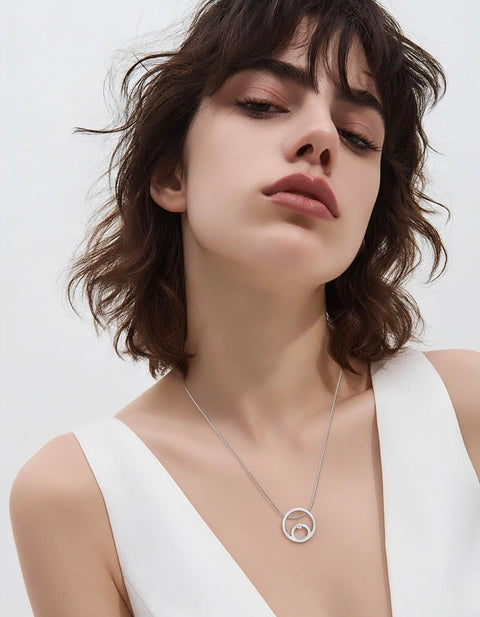 PT105W B.Tiff Stainless Steel Komenco Pendant Necklace