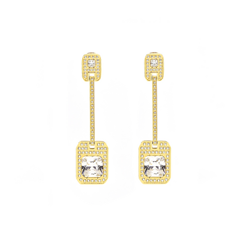 ER650G B.Tiff Soirée Gold Plated Stainless Steel Earrings